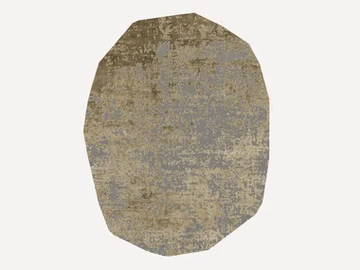 CILENTO STELLA (109) - Handmade custom wool and silk rug by HENZEL STUDIO - view 2